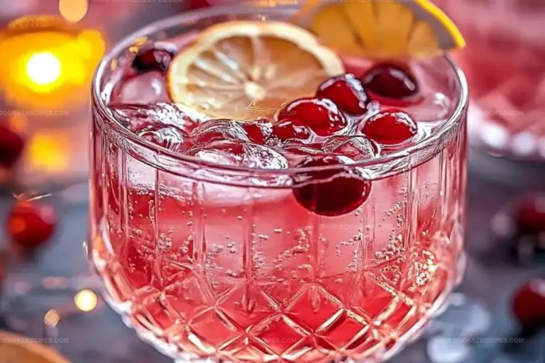 Sparkling Cranberry Punch Recipe