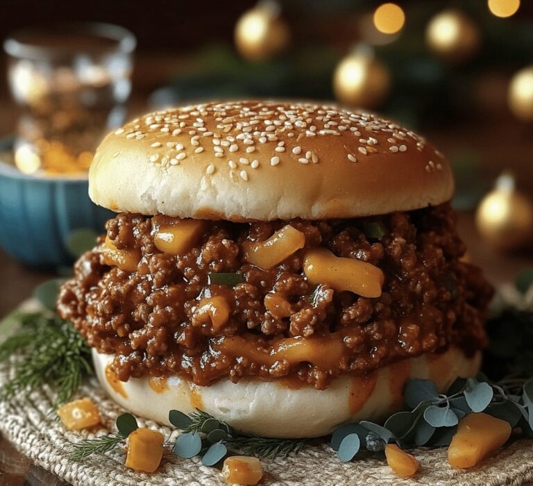 Fabled Big Mac Sloppy Joes Recipe