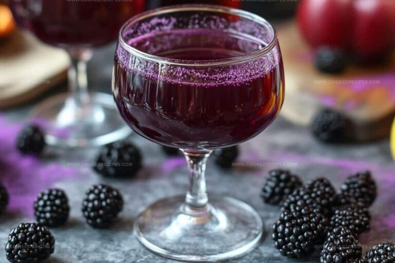 The Witchs Heart Halloween Cocktail Recipe