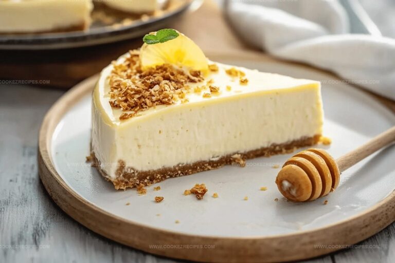 Honey Cheesecake (No-Bake) Recipe