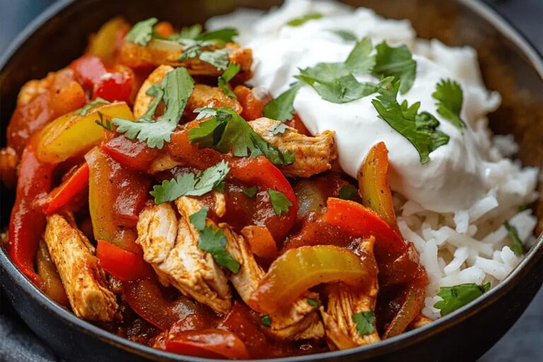 Chicken Fajita Bowl Recipe