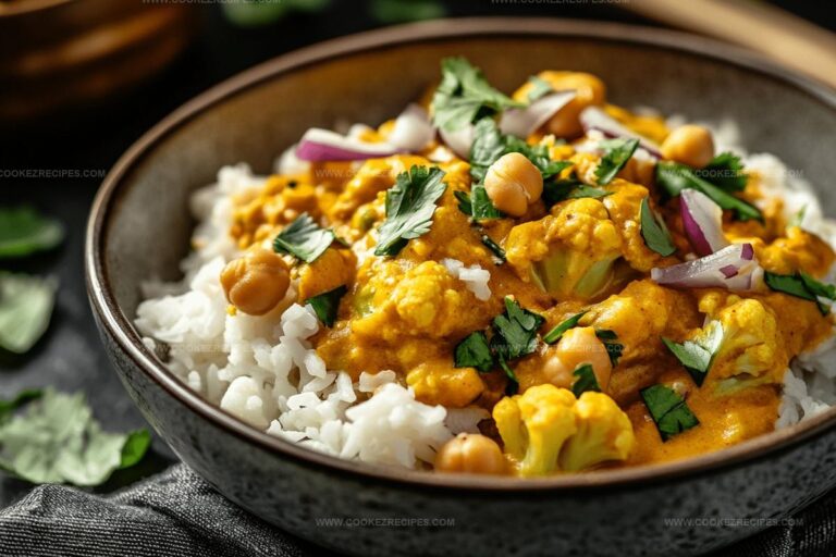 Cauliflower Curry with Chickpeas Recipe