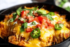 Cheesy Keto Mexican Chicken Skillet Recipe