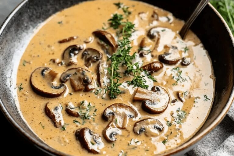 Savory Mushroom Sauce Recipe