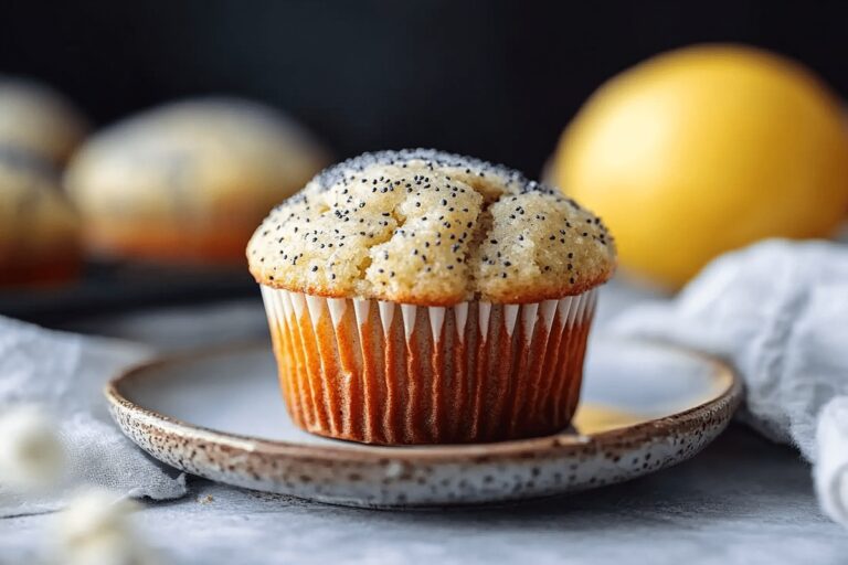 Lemon Poppy Seed Muffins Recipe