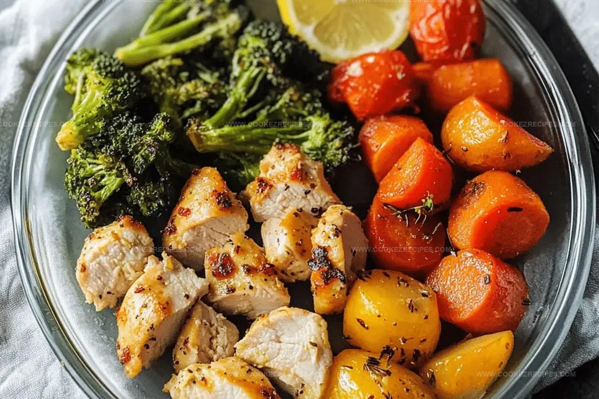 Lemon Chicken & Veggies Meal Prep Recipe