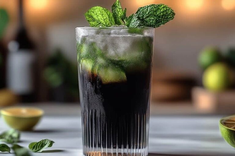Black Mojito Recipe
