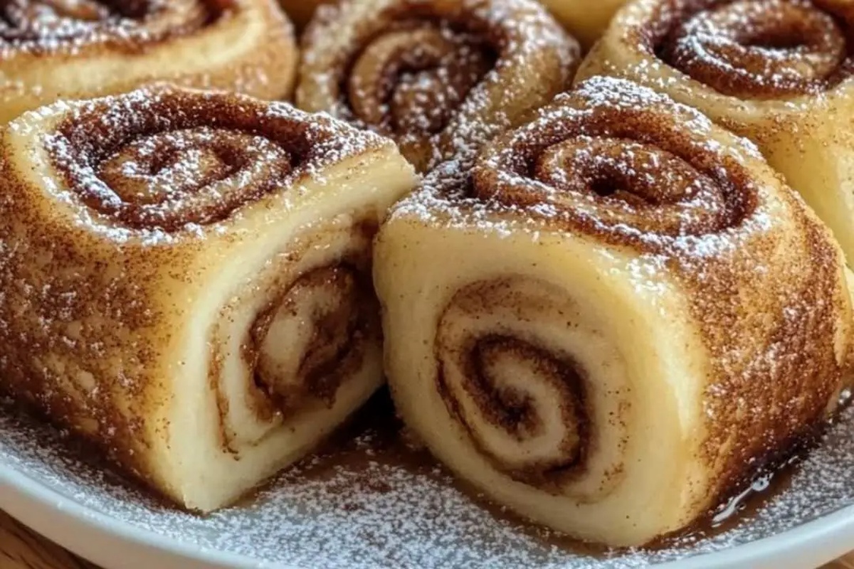 French Toast Roll-Ups Recipe