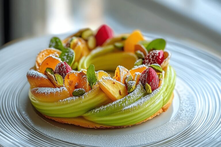 Pistachio Easter Crown Recipe