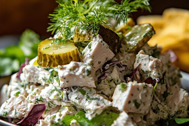 Dill Pickle Chicken Salad Recipe