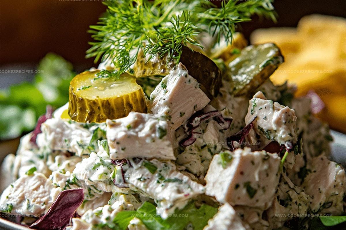 Dill Pickle Chicken Salad Recipe