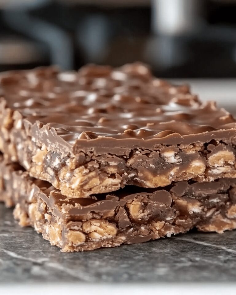 Homemade Crunch Bars Recipe