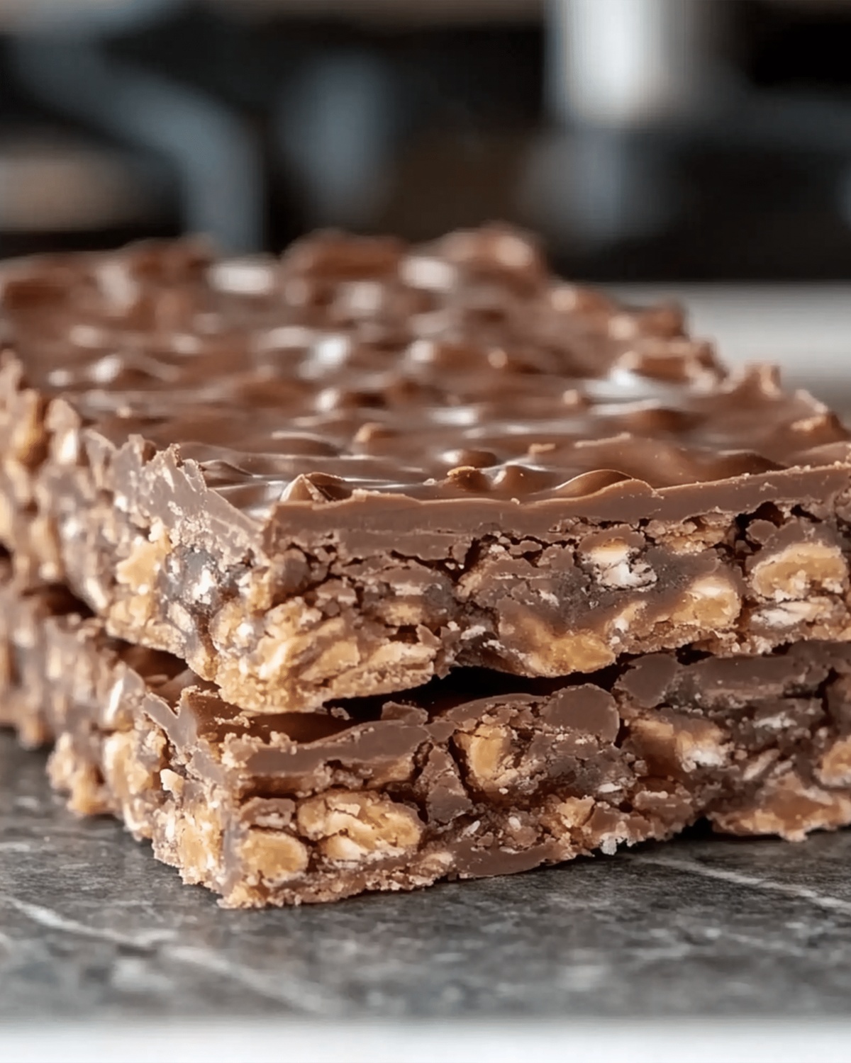 Homemade Crunch Bars Recipe