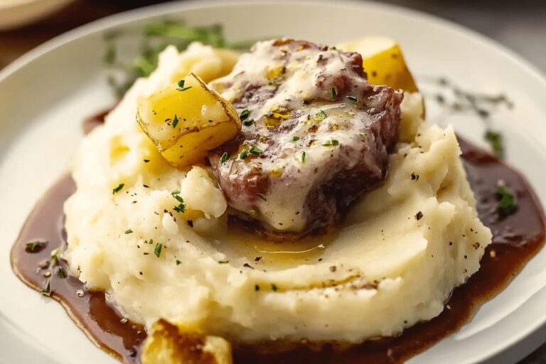 Garlic Mashed Red Potatoes Recipe
