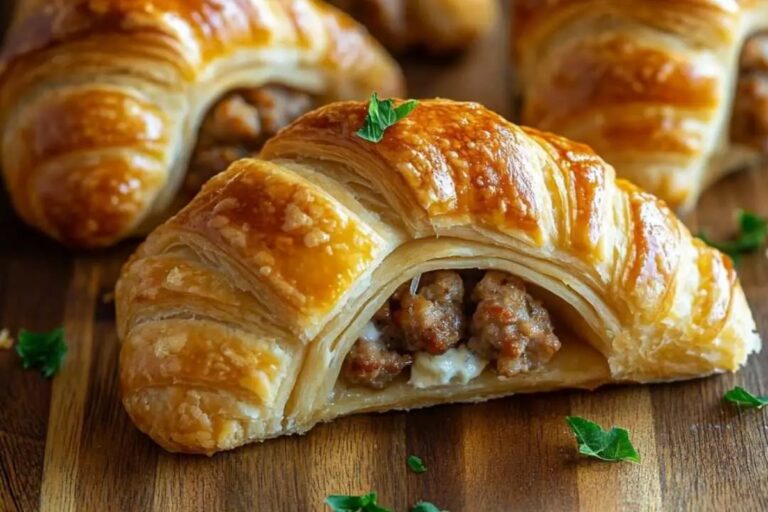 Sausage Cream Cheese Crescents Recipe