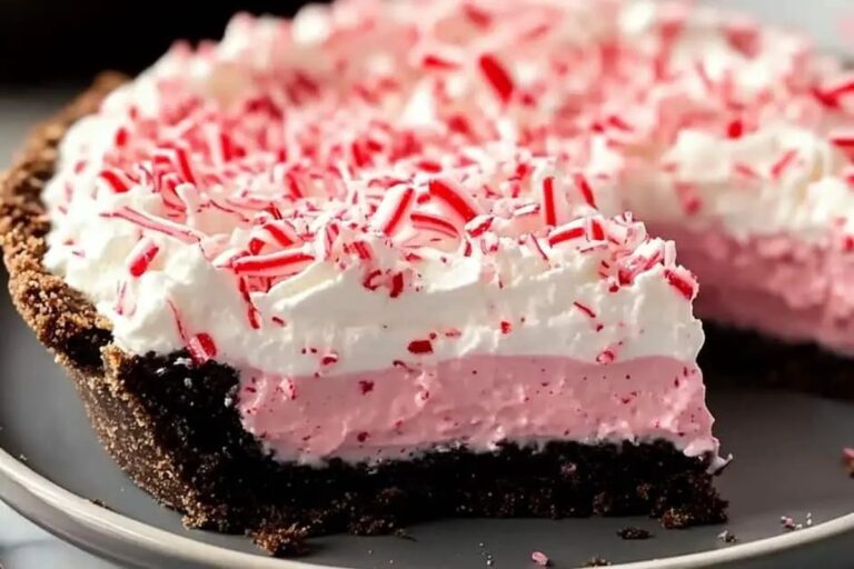 Christmas Peppermint Pie Recipe