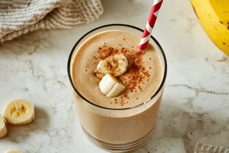 Peanut Butter Banana Smoothie Recipe