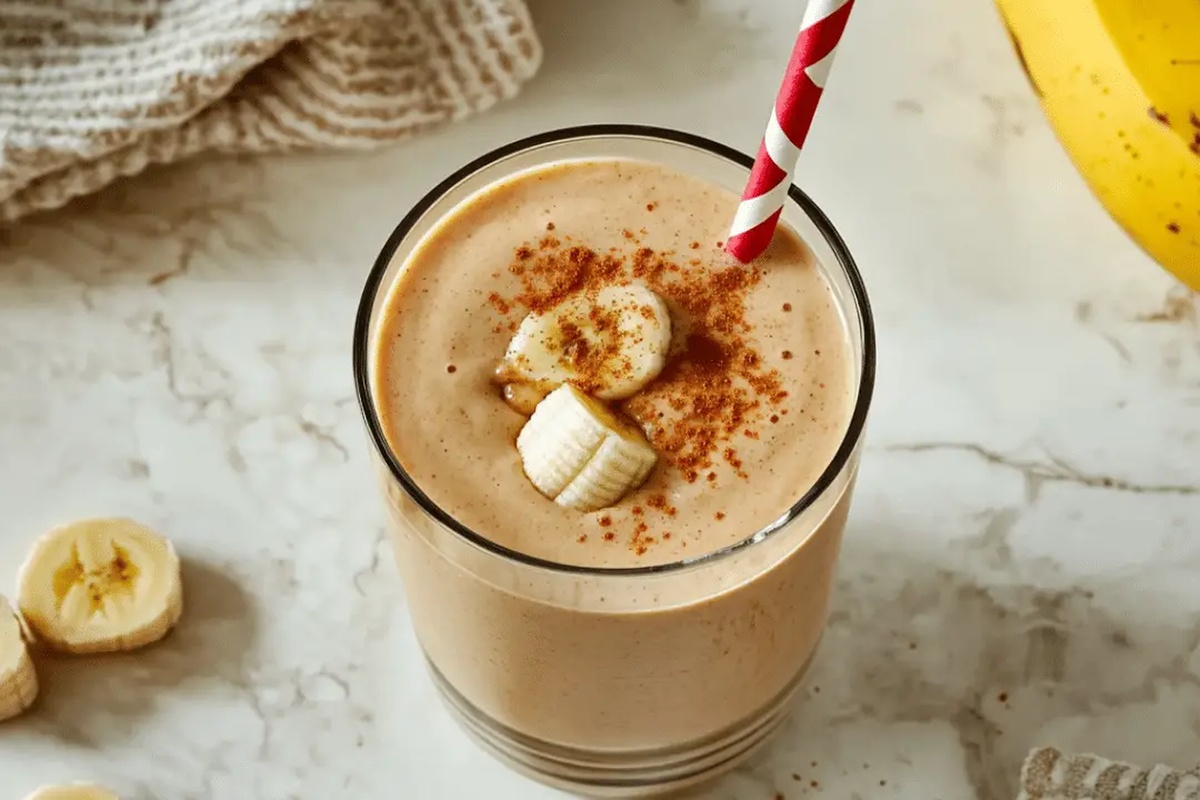 Peanut Butter Banana Smoothie Recipe