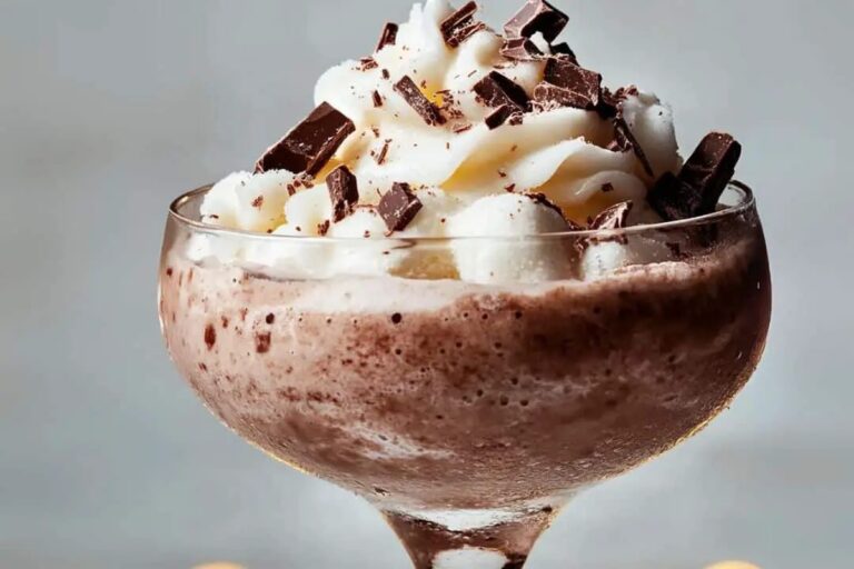 Frozen Hot Chocolate Martini Recipe