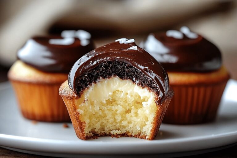 Boston Cream Pie Cupcakes Recipe