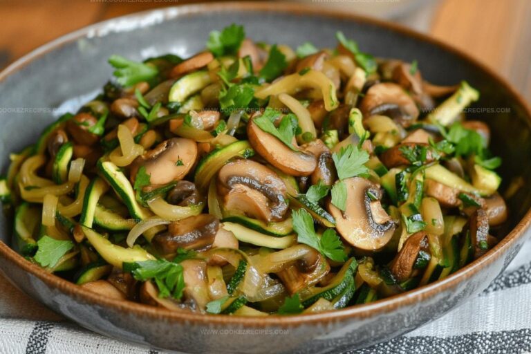 Zucchini Mushroom Stir-Fry Recipe
