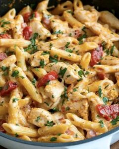 Cajun Chicken Pasta Delight in One Pot Recipe
