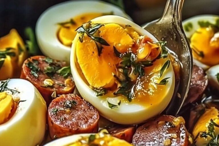 Pickled Eggs and Sausage Recipe