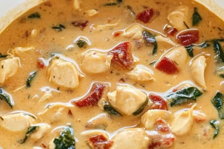 Marry Me Chicken Soup (Tuscan Style) Recipe