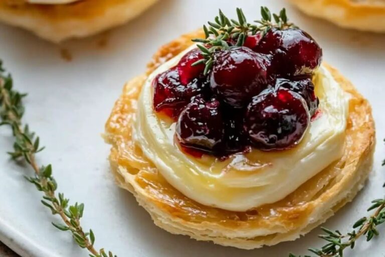 Simple and Delicious Cranberry Brie Appetizers Recipe