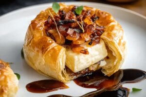 Air Fryer Brie in Puff Pastry Recipe