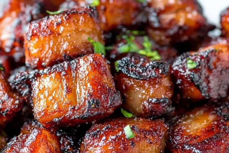 Air Fryer Pork Belly Bites Recipe