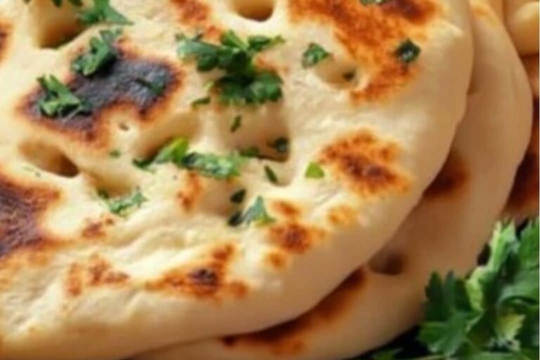 Fluffy Homemade Naan Bread Delight Recipe