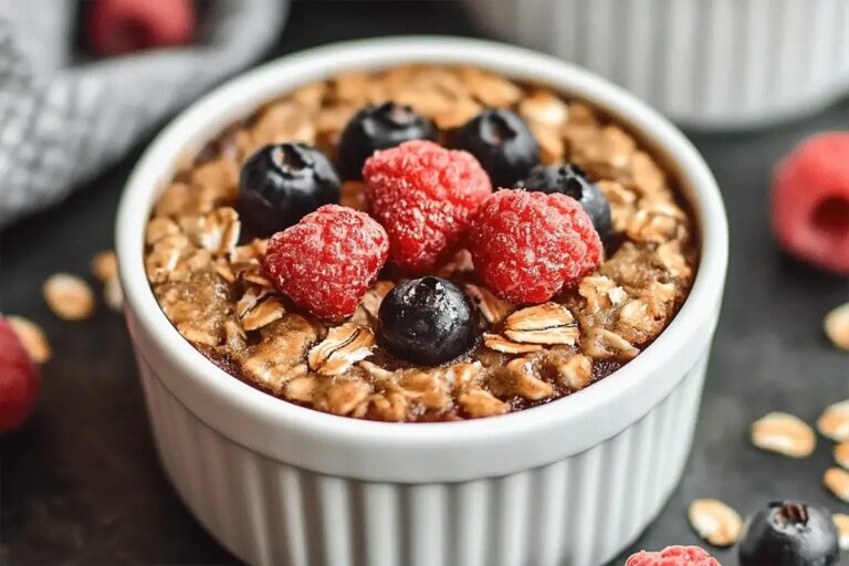 Blended Baked Oats Recipe