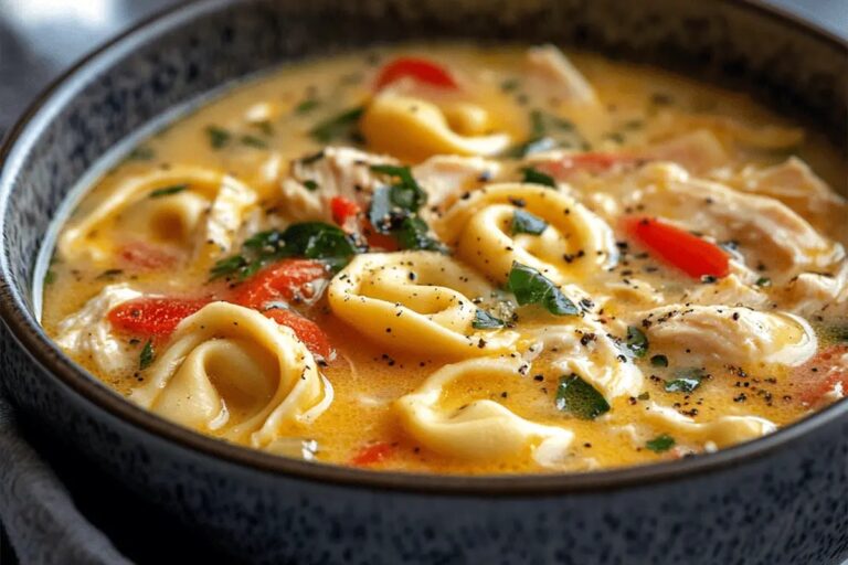 Chicken Tortellini Soup Recipe