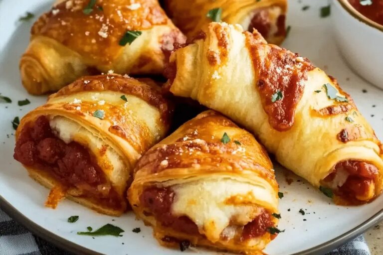 Crescent Pizza Rolls Recipe