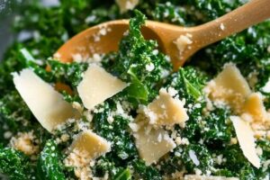 Lemon Parmesan Kale Salad Recipe