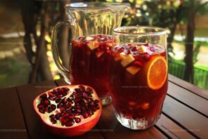 Pomegranate Champagne Spritz Recipe