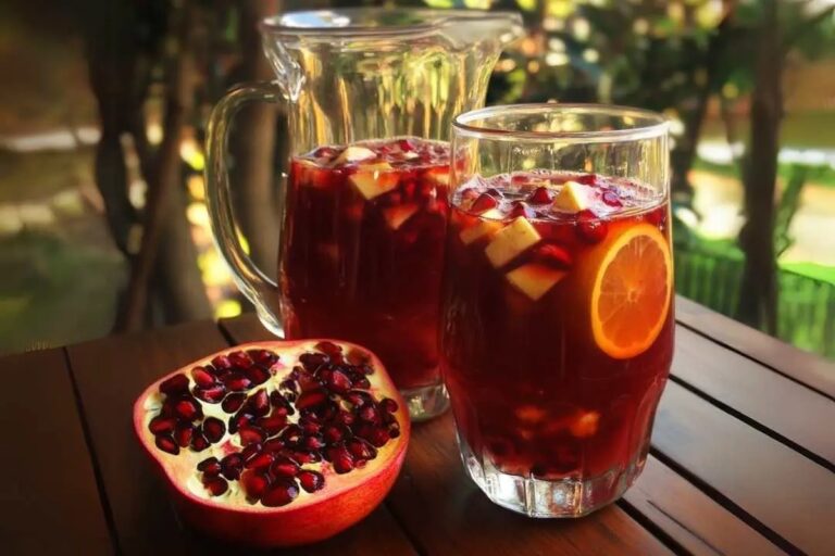Pomegranate Champagne Spritz Recipe