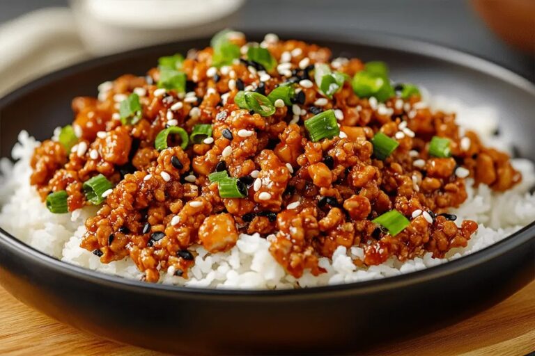 Firecracker Ground Chicken Recipe