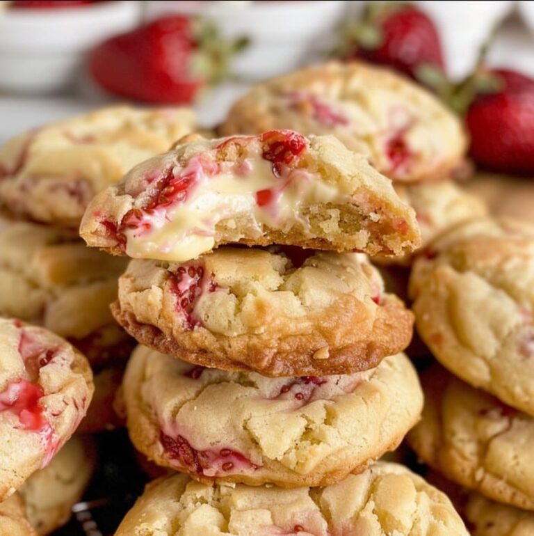Strawberry Cheesecake Cookies Recipe