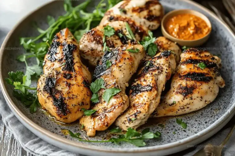 Garlicky Grilled Chicken with Paprika Butter Recipe