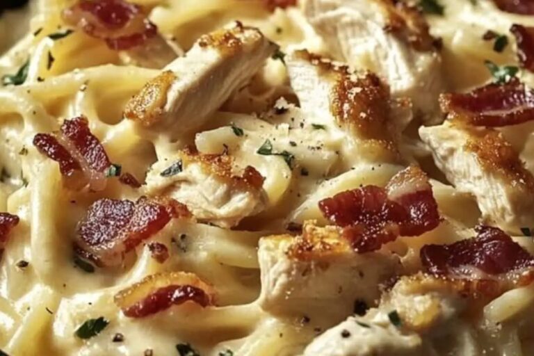 Creamy Chicken Bacon Ranch Pasta Recipe