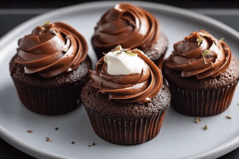 Small-Batch Chocolate Cupcakes Recipe