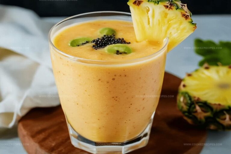 Papaya-Pineapple Smoothie Recipe