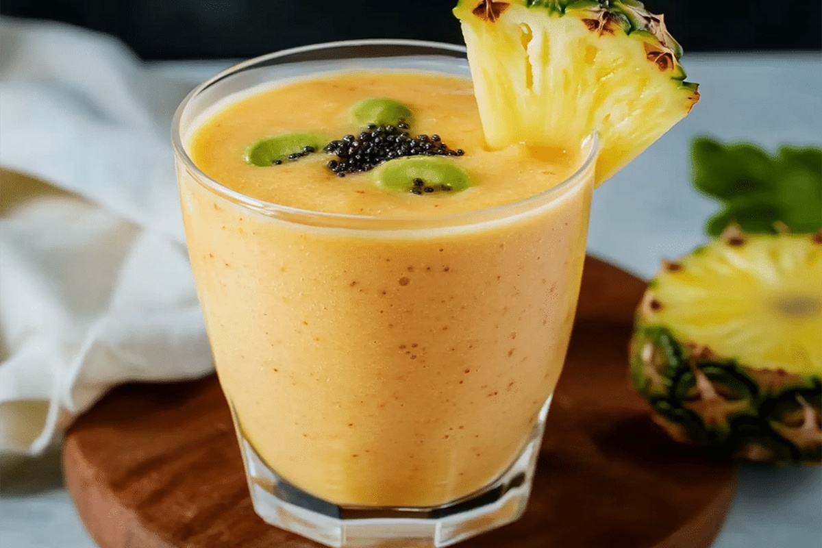 Papaya-Pineapple Smoothie Recipe