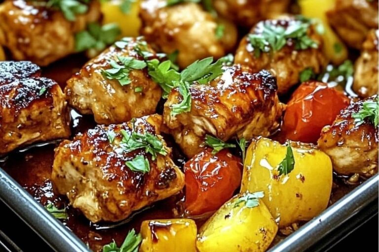 Tropical Hawaiian Chicken Sheet Pan Feast Recipe