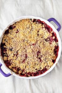 Plum Crumble Recipe