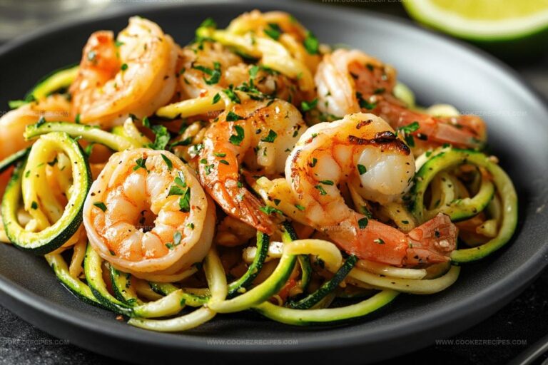 Shrimp Scampi with Zucchini Noodles Recipe