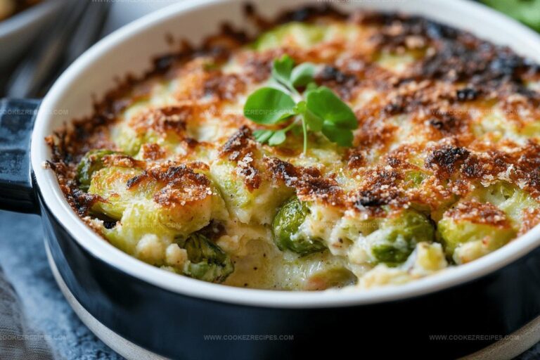 Brussels Sprouts Gratin Recipe