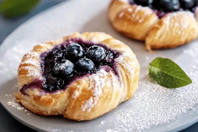 Blueberry Cream Cheese Danish Recipe